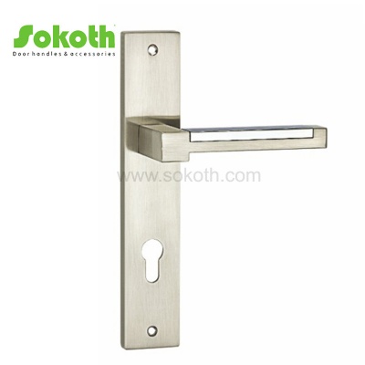 ZINC ALLOY LEVER ON PLATESKT-P239