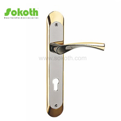 ZINC ALLOY LEVER ON PLATESKT-P234