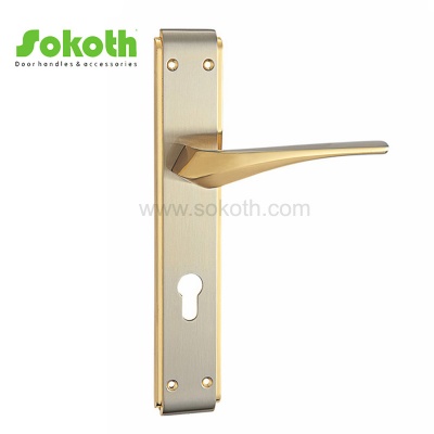 ZINC ALLOY LEVER ON PLATESKT-P219