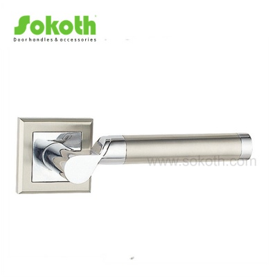 ZINC ALLOY LEVER ON ROSESKT-L294 SN CP