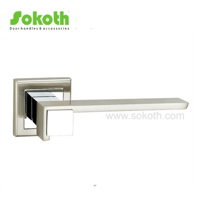 ZINC ALLOY LEVER ON ROSESKT-L252 SN CP