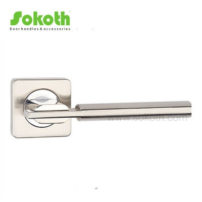 ZINC ALLOY LEVER ON ROSESKT-L251 SN NP