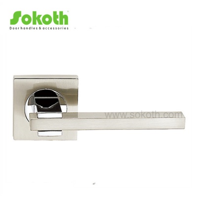 ZINC ALLOY LEVER ON ROSESKT-L244 SN CP