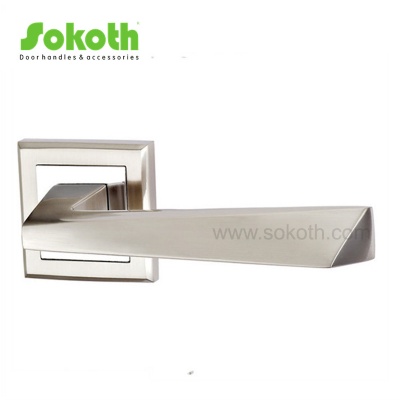 ZINC ALLOY LEVER ON ROSESKT-L241 SN NP