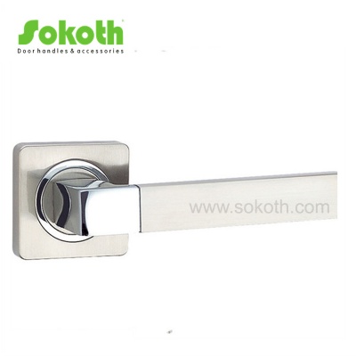 ZINC ALLOY LEVER ON ROSESKT-L237 SN CP