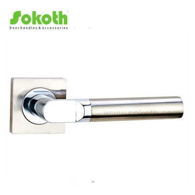 ZINC ALLOY LEVER ON ROSESKT-L236 SN CP