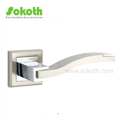 ZINC ALLOY LEVER ON ROSESKT-L233 SN CP