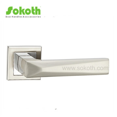 ZINC ALLOY LEVER ON ROSESKT-L232 SN CP