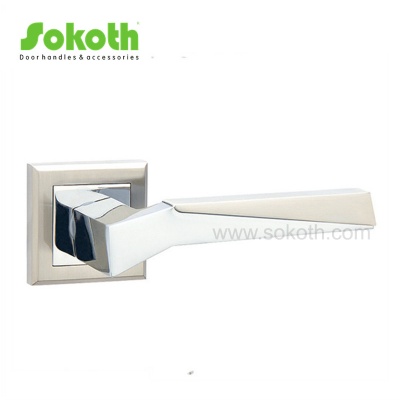 ZINC ALLOY LEVER ON ROSESKT-L227 SN CP