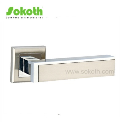 ZINC ALLOY LEVER ON ROSESKT-L215 SN CP