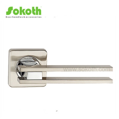 ZINC ALLOY LEVER ON ROSESKT-L207 SN CP