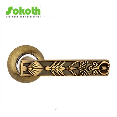 ZINC ALLOY LEVER ON ROSESKT-L199 AB CP