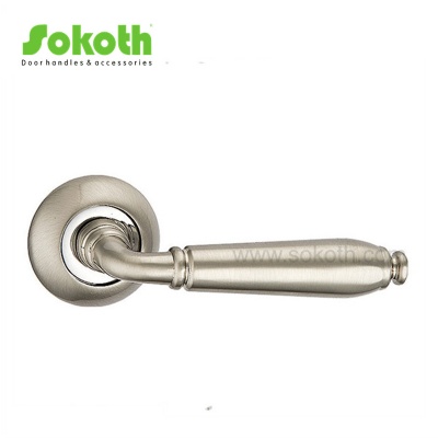 ZINC ALLOY LEVER ON ROSESKT-L127 SN NP