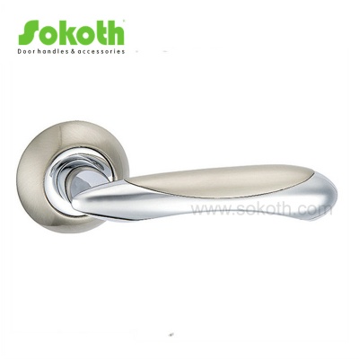 ZINC ALLOY LEVER ON ROSESKT-L111 SN CP