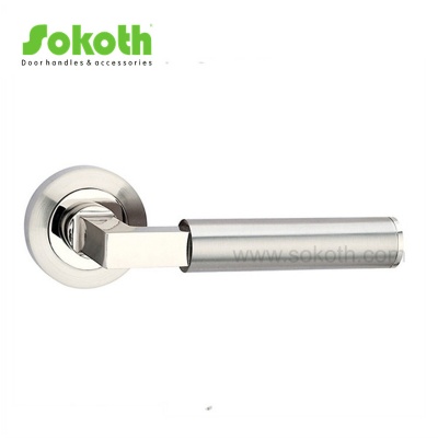 ZINC ALLOY LEVER ON ROSESKT-L106 SN NP