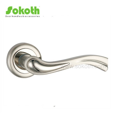 ZINC ALLOY LEVER ON ROSESKT-L101 SN NP