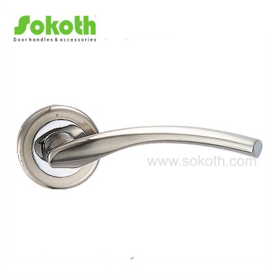 ZINC ALLOY LEVER ON ROSESKT-L090 SN CP