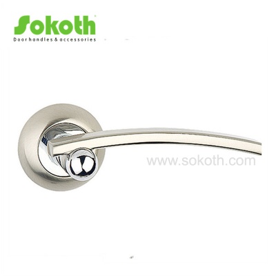 ZINC ALLOY LEVER ON ROSESKT-L089 SN CP