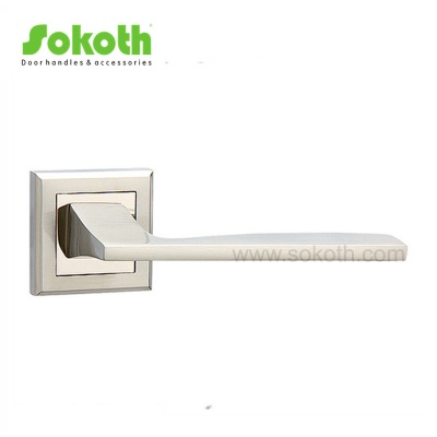 ZINC ALLOY LEVER ON ROSESKT-L087-1 SN NP