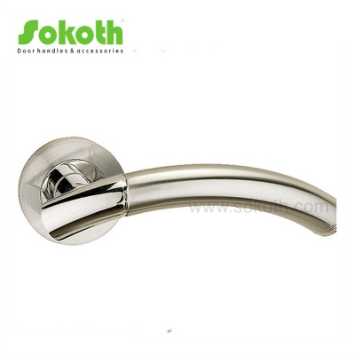 ZINC ALLOY LEVER ON ROSESKT-L071 SN NP