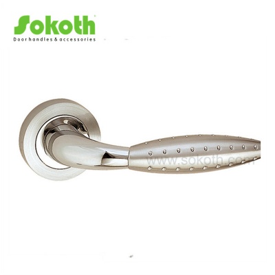 ZINC ALLOY LEVER ON ROSESKT-L070 SN NP