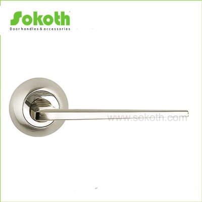 ZINC ALLOY LEVER ON ROSESKT-L068 SN NP