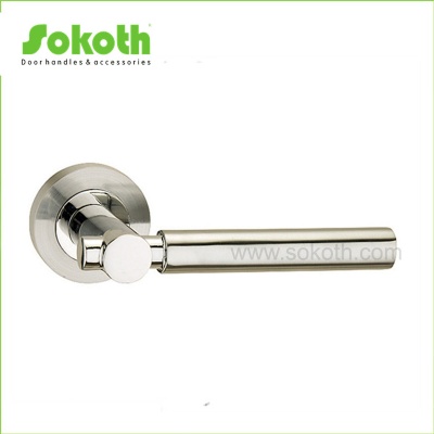 ZINC ALLOY LEVER ON ROSESKT-L065 SN NP
