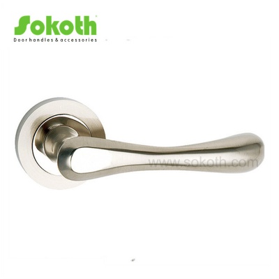 ZINC ALLOY LEVER ON ROSESKT-L060 SN NP