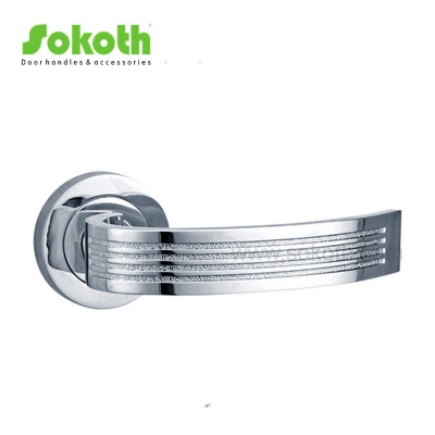 ZINC ALLOY LEVER ON ROSESKT-L040 CP