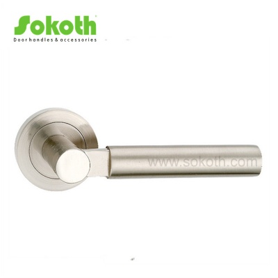 ZINC ALLOY LEVER ON ROSESKT-L029 SN NP