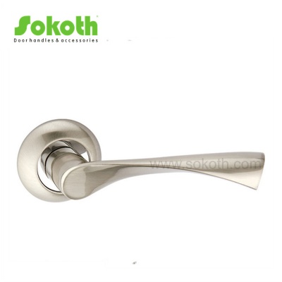 ZINC ALLOY LEVER ON ROSESKT-L017 SN NP