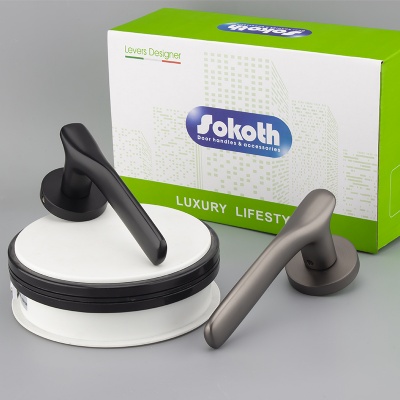 ZINC ALLOY LEVER ON ROSESKT-H192