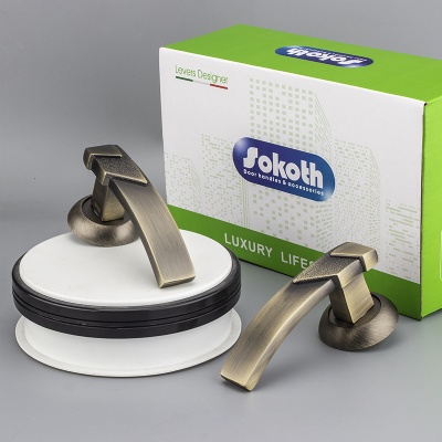 ZINC ALLOY LEVER ON ROSESKT-L185