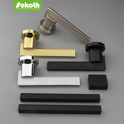 Sokoth zinc alloy luxury door handleSKT-H052