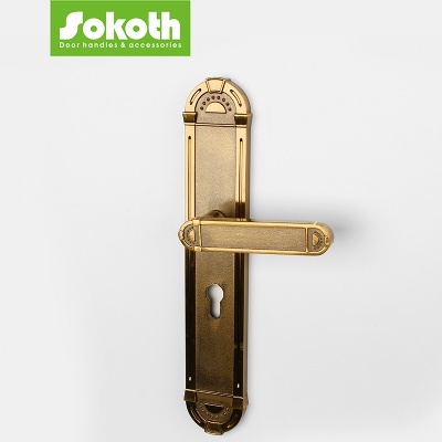 ZINC ALLOY LEVER ON PLATESKT-P001-Z