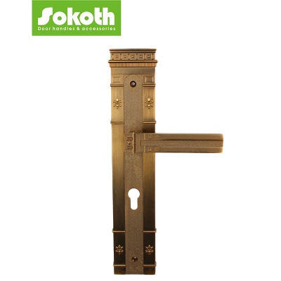 ZINC ALLOY LEVER ON PLATESKT-P002-Z