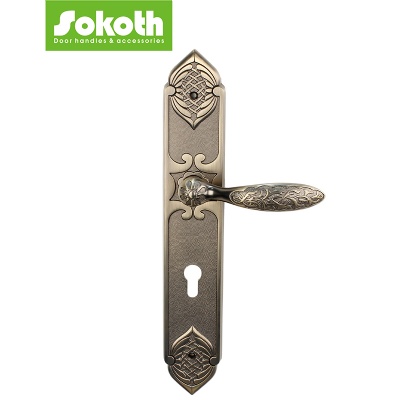 ZINC ALLOY LEVER ON PLATESKT-P004-Z