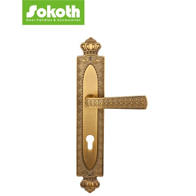 ZINC ALLOY LEVER ON PLATESKT-P011-Z