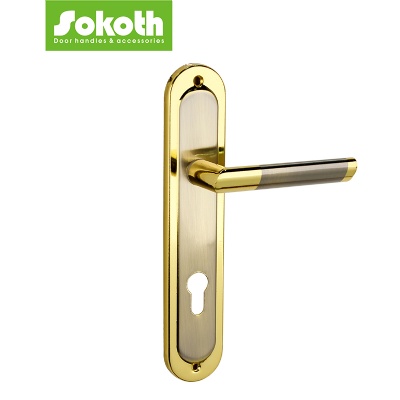 ALUMINUM ALLOY LEVER ON IRON PLATESKT-P001-A
