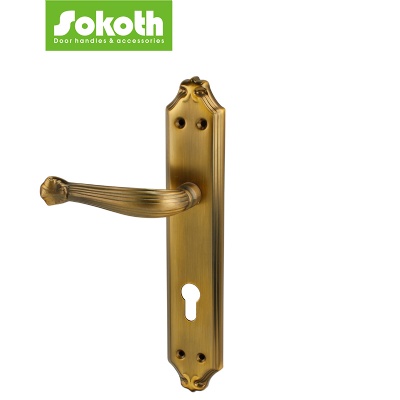 ALUMINUM ALLOY LEVER ON IRON PLATESKT-P017-A