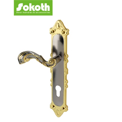 ALUMINUM ALLOY LEVER ON IRON PLATESKT-P021-A