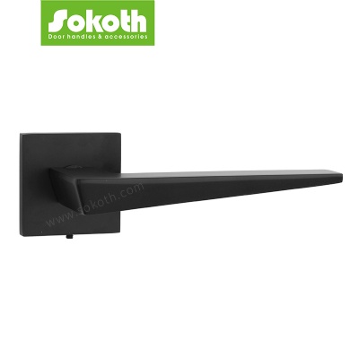 ALUMINUM ALLOY DOORHANDLE ON ROSESKT-L435-A
