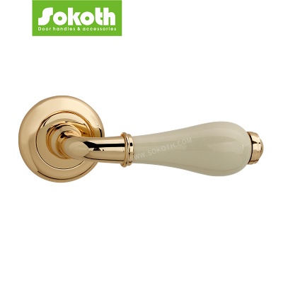 ZINC ALLOY LEVER ON ROSESKT-L353-Z