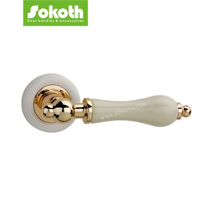 ZINC ALLOY LEVER ON ROSESKT-L354-Z