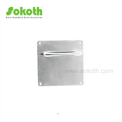 STAINLESS STEEL LEVER ON PLATEH6 SS