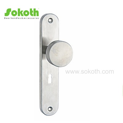 STAINLESS STEEL LEVER ON PLATEH02S060