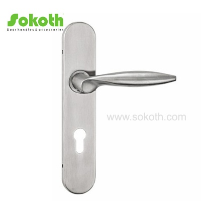 STAINLESS STEEL LEVER ON PLATEH02S047