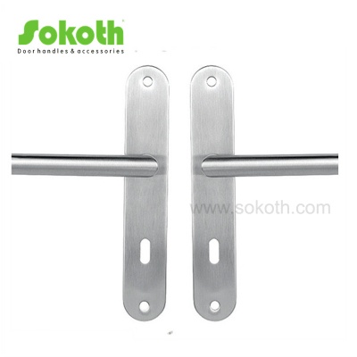 STAINLESS STEEL LEVER ON PLATEH01S004 SS