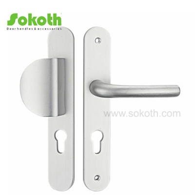 STAINLESS STEEL LEVER ON PLATEH01S001A